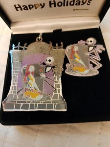 Limited Edition "The Nightmare Before Christmas" Christmas Ornament & Lapel Pin - Picture 1 of 8