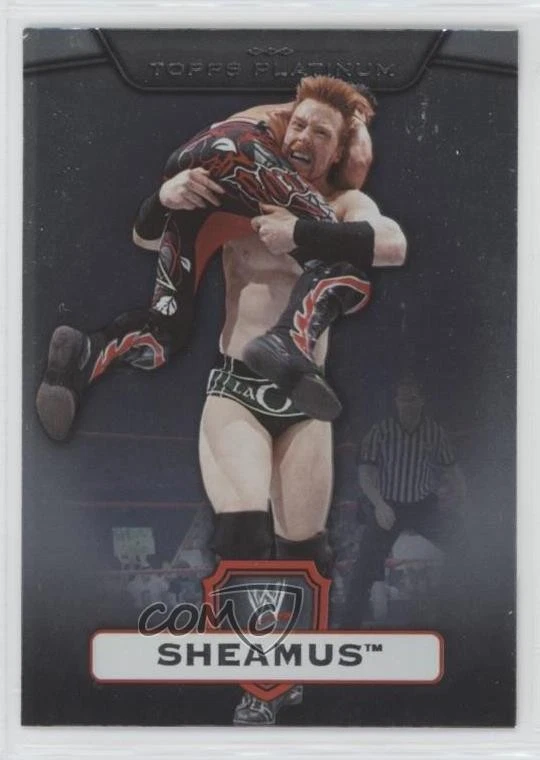 2010 Topps Platinum WWE Sheamus #100 - Image 1 of 2