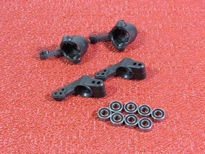Traxxas Nitro 4-Tec Steering Block, Rear Hub Carrier, Bearings, Metal Inserts - Picture 1 of 13