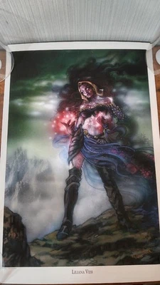 Liliana Vess Limited Edition Original Art Print Signed No22 MTG - Image 1 of 4