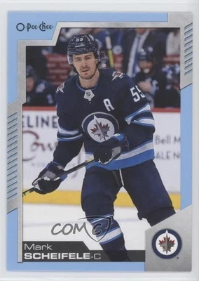 2020-21 O-Pee-Chee Blue Border Mark Scheifele #384 - Image 1 of 2