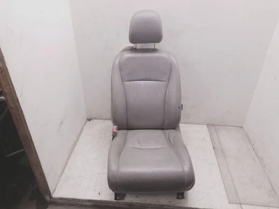 08-10 TOYOTA HIGHLANDER DRIVER SIDE FRONT GRAY LA10 LEATHER BUCKET SEAT - Image 1 of 4