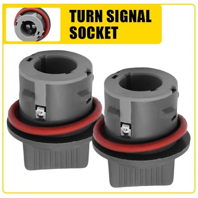 2x For 2019-2025 Kia Soul Front Turn Signal Socket 92166-A9000 Left & Right Side - Image 1 of 4