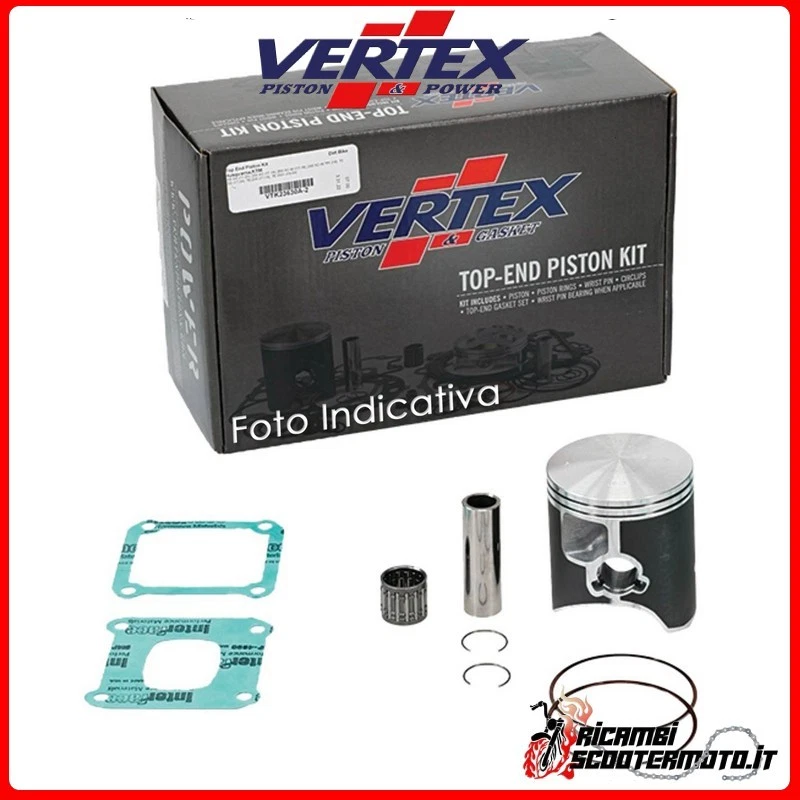 KIT PISTONE + GABBIA + GUARNIZIONI VERTEX 63,96 KTM 200 SX 2000-2001 8VTK22925C# Foto 1 de 1