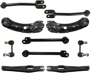 Rear Upper & Lower Control Arm & Sway Bar Link For Dodge Journey 2011-2020 - Picture 1 of 6