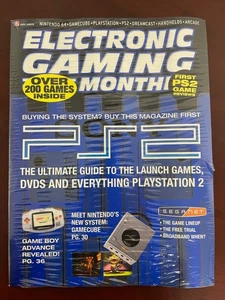 Electronic Gaming Monthly November 2000 Nr. 136 Playstation 2 Launch Neu Sealed - Bild 1 von 5