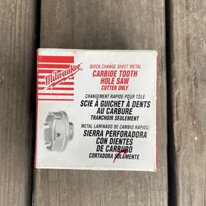 Milwaukee 49-57-8339 2-1/2" Quick Change Sheet Metal Carbide Cutter Japan New - Picture 1 of 3