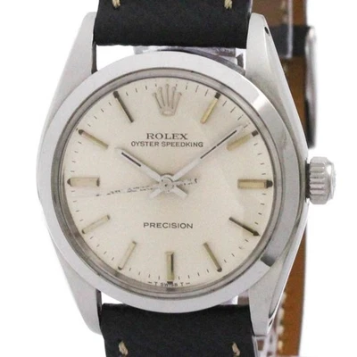 Reloj Rolex Oyster Speedking 6430 Acero Cuerda Manual Tamaño Mediano De Colección BF586252 Foto 1 de 4