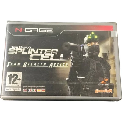 Tom Clancy's Splinter Cell Team Stealth Action N-Gage Sealed Game NEW SEALED - Image 1 of 4