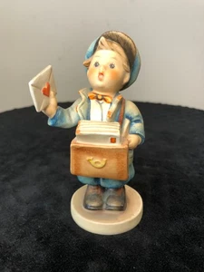 Hummel Goebel W Germany Figurine "Postman" #119 TMK-3, 5" - Picture 1 of 7