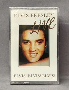 Elvis Presley Live Elvis!Elvis!Elvis! 1995 MUCA9017 London England Sealed - Picture 1 of 7
