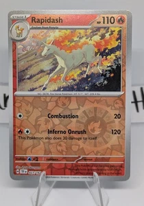 Rapidash 027/162 - Sv05: Temporal Forces Reverse Holo (NM) - Picture 1 of 2