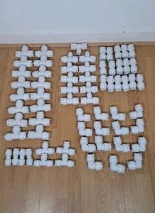 Restposten 66 Polyrohr SANITÄR 22mm - 15mm Fittinge Steckfit Polyfit AUSVERKAUF - Bild 1 von 10