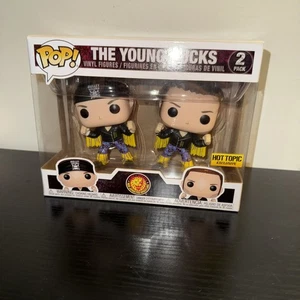 Funko Pop! The Young Bucks Japan Pro-Wrestling Bullet Club 2pk Hot Topic - Picture 1 of 4
