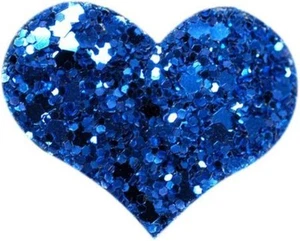 HAARCLIP Herz blau GLITTER RSG Tanz EISKUNSTLAUF BAUCHTANZ Pastorelli NEU !! - Bild 1 von 1