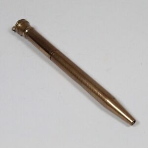 Antique Rolled Gold mechanical propelling pencil early 20th century #78