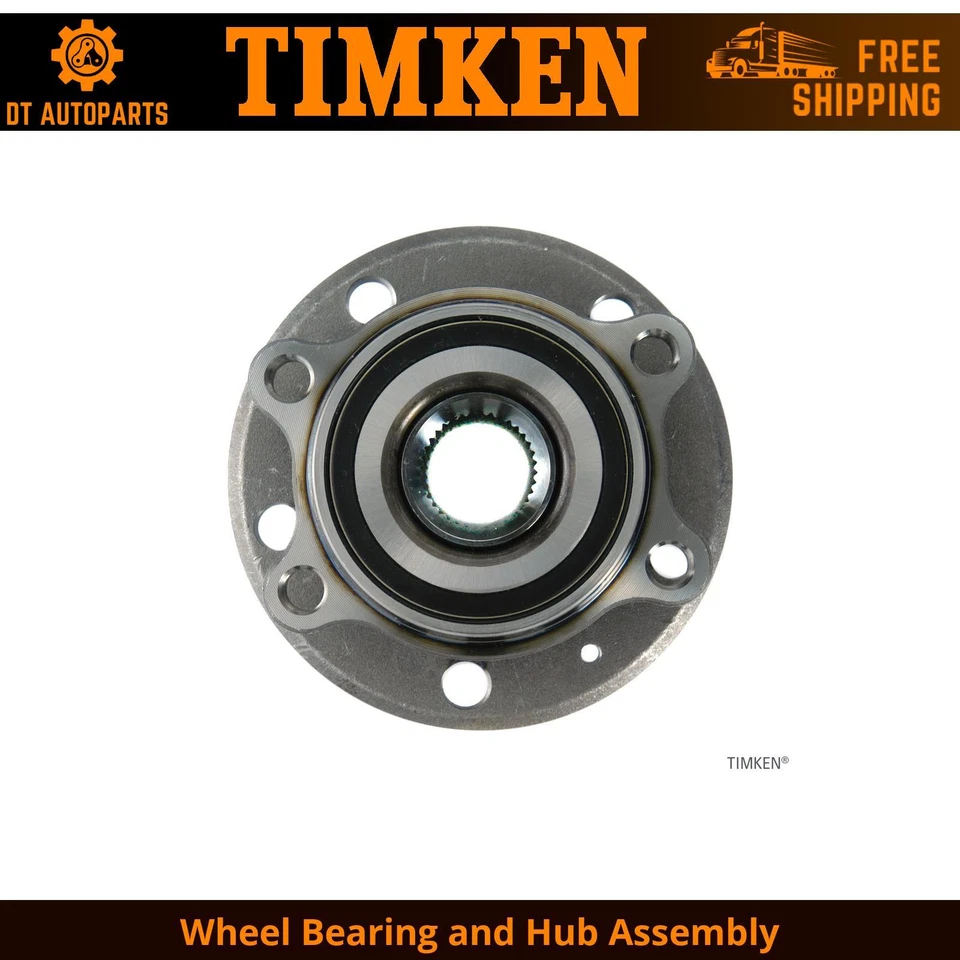 Para 2015-2018 Audi Q3 Quattro AWD rolamento de roda e conjunto de cubo Timken 2016 - Imagem 1 de 4
