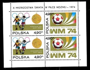 Polonia Bloque 59 , Campeonato Mundo de Fútbol - Imagen 1 de 1
