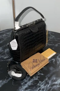 PATRICIA NASH Nela Umhängetasche schwarz Ledertasche AUTHENTISCH neu mit Etikett (defekter Riegel) - Bild 1 von 9