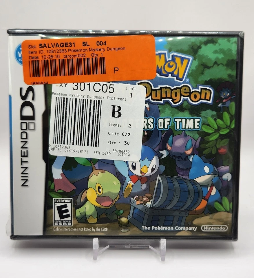 Pokémon Mystery Dungeon: Explorers of Time For Nintendo DS (Brand New; Sealed) - Image 1 of 4