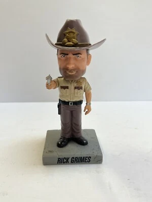 Funko AMC TV The Walking Dead Rick Grimes Wacky Wobbler Bobblehead 2012 Foto 1 de 4