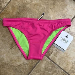 Uglies Revibe Dolphin Swimwear NWT Size Small Bikini Bottoms Pink - Picture 1 of 5