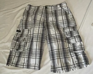 Lee Dungarees Youth Boys Size 18 Regular Cargo Shorts 100% Cotton - Picture 1 of 5