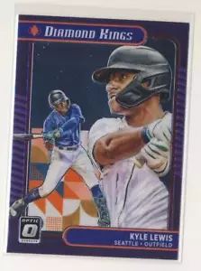 Donruss Optic #13 2021 Kyle Lewis DK Seattle Mariners BX8 - Imagen 1 de 2