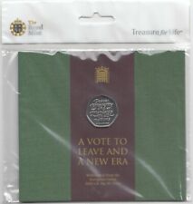 2020 Royal Mint Withdrawal from the EU Brexit 50p Fifty Pence Coin Pack Sealed