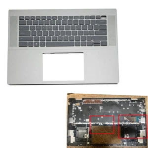 2Pcs For Dell Inspiron 16 5625 5620 Palmrest with Backlit Keyboard 0HJ5PC B12 US - Picture 1 of 6