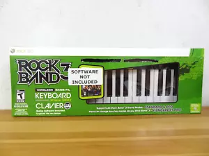 Microsoft Xbox 360 Rock Band 3 Wireless Keyboard + Strap NEW - GAME NOT INCLUDED - Picture 1 of 3