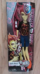 Muñeca Monster High Ghoul Fair Heath Burns Boy nueva en caja 2014 en caja original - Imagen 1 de 3