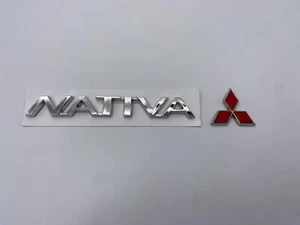 Fits Mitsubishi Nativa Tailgate emblems rear - Picture 1 of 7