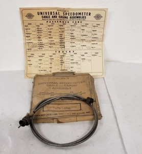 Vintage 1930's - 1940's Champ-Items No. 404G Speedometer Cable & Casing Assembly - Picture 1 of 7