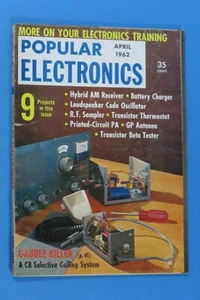 Popular Electronics Magazine April 1962 Gabble Killer CB Selective Calling - Picture 1 of 2