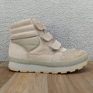 Stivali alti LL Bean donna 9M Thinsulate beige pelle scamosciata scarpe invernali - Foto 1 di 9
