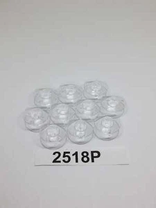 2518P Brother Baby Lock SA156 Plastic Bobbins, Singer, Janome, Necchi Kenmore - Picture 1 of 2