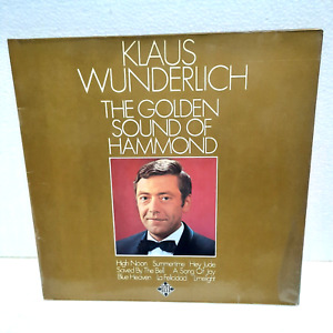 KLAUS WUNDERLICH THE GOLDEN SOUND OF HAMMOND LP 33 RPM 1971 TELEFUNKEN GATEFOLD