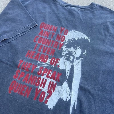 Camiseta Pulp Fiction Jules Winnfield Cita Película Promo Talla L Desteñida Parodia Rara Foto 1 de 4