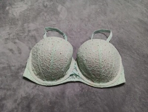 Excellent 34DD Victoria's Secret Dream Angels Multi-Way Turquoise Underwire Bra - Picture 1 of 6