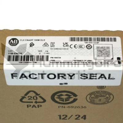 2025 Allen Bradley 1756-EN2TR /C ControlLogix SEALED Surplus Ethernet *US SELLER - Image 1 of 4