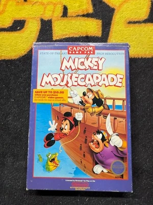 Mickey Mousecapade (Nintendo Entertainment System NES) CIB W/mail in Authentic - Image 1 of 4