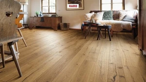 HARO  4000 PARKETT LANDHAUSDIELE EICHE ALABAMA, GEOELT, GEBÜRSTET  CLICK  2.WAHL - Bild 1 von 13