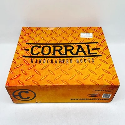 Botas vaqueras artesanales Corral para mujer talla 7M - multicolor sin cordones Foto 1 de 4