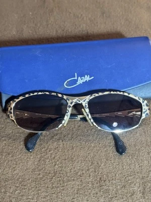 Vintage Cazal 987 Gold Multi Color Sunglass Frames Leopard 90’s - Image 1 of 4