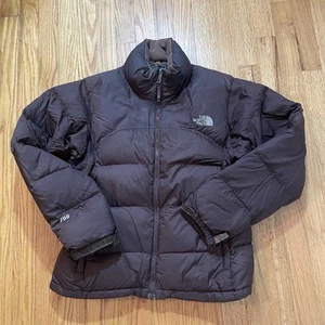 The North Face 700 Women's Winter Puffer Down Jacket Coat Size Small - Brown - Picture 1 of 9