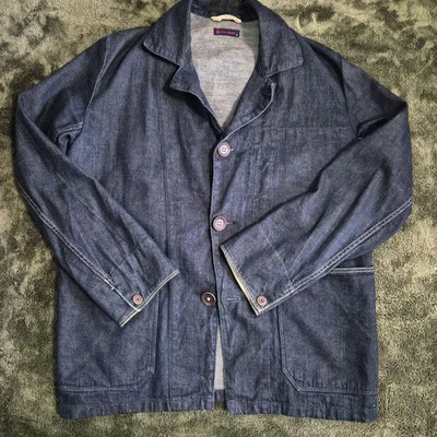 Chaqueta Denim Indigo 45rpm Hombre Talla 3 Hecha en Japón Regalo Foto 1 de 4