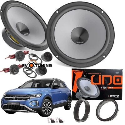 Kit 4 Casse Altoparlanti HERTZ K165 Anteriori 2 Vie per Volkswagen VW T-ROC - Immagine 1 di 4