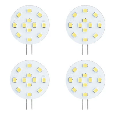 4x LED Lampe G4 warmweiß 3W / 20W 200lm GU4 Leuchtmittel 12V Stiftsockel SEBSON - Bild 1 von 4