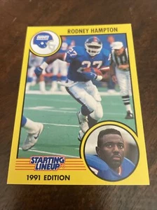 1991 Kenner Starting Lineup Rodney Hampton - Picture 1 of 2